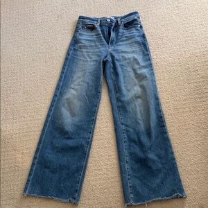 Paige Anessa 31" Wide-Leg Jeans